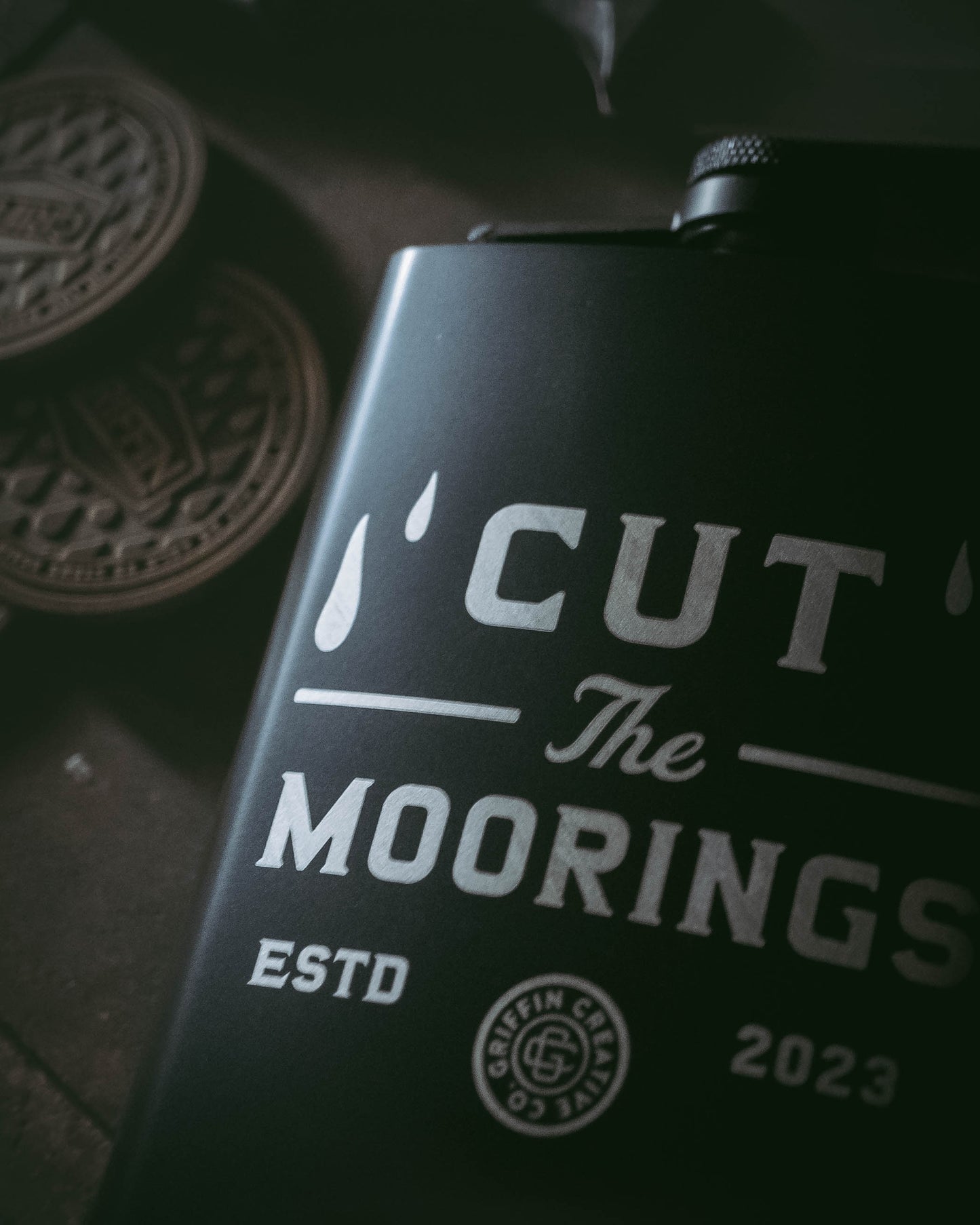 CUT THE MOORINGS FLASK