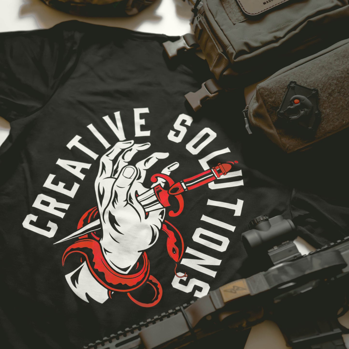 CREATIVE SOLUTIONS SERPENT TEE