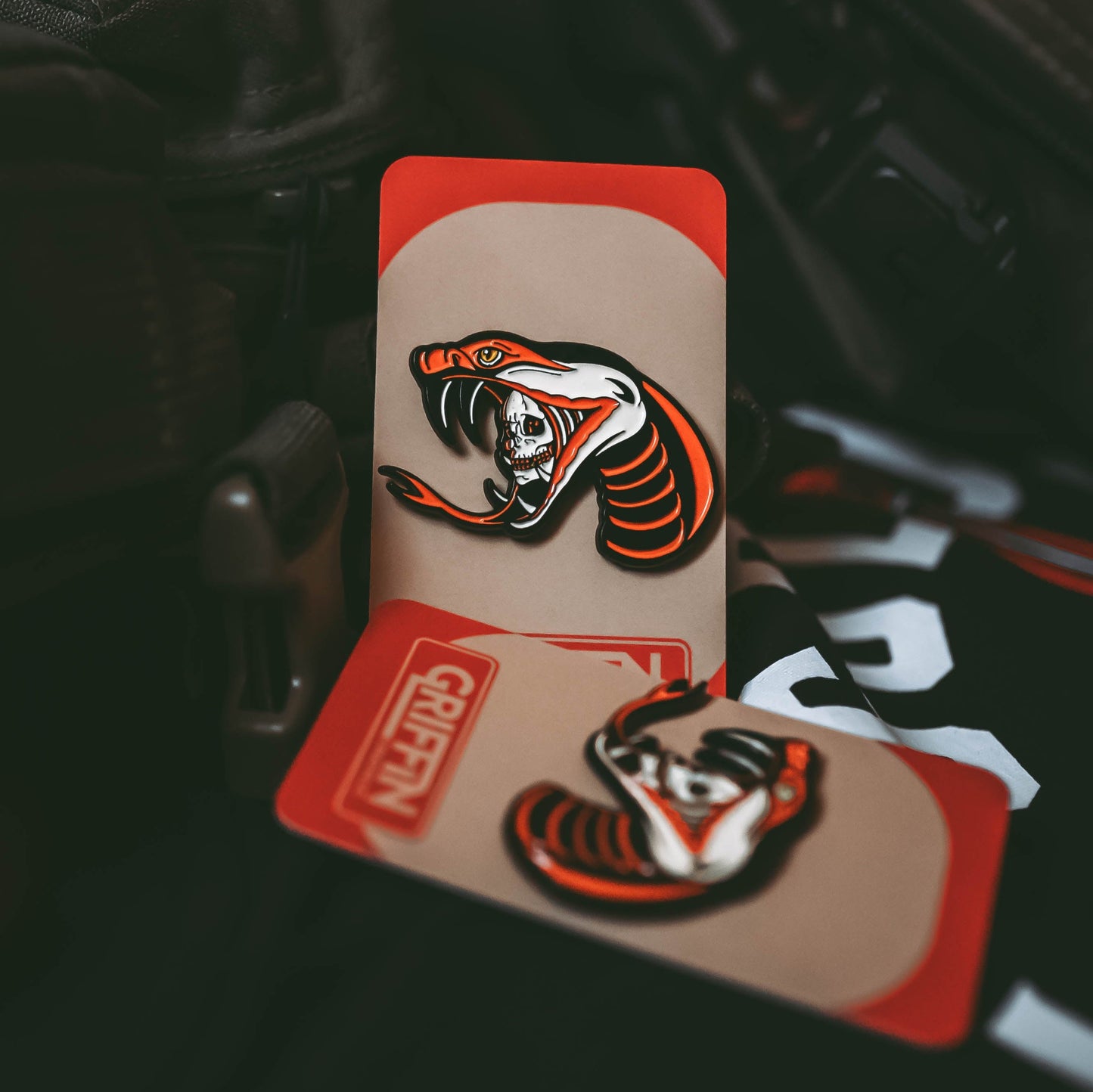 DEATH TOUCH ENAMEL PIN