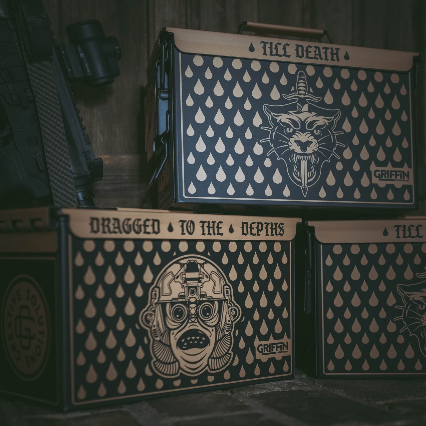 TILL DEATH 50 CAL CONTAINER