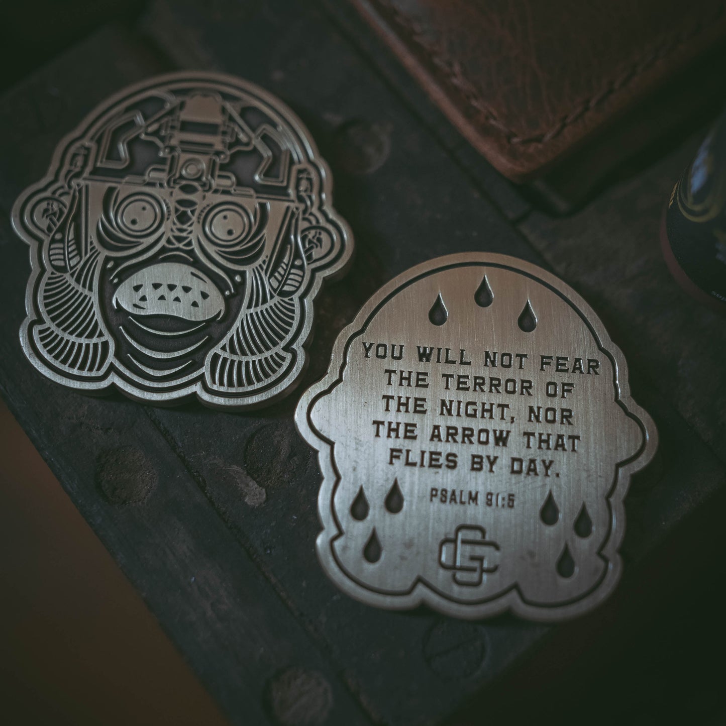 UNSHAKEN CHALLENGE COIN